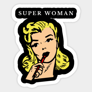 Super woman Sticker